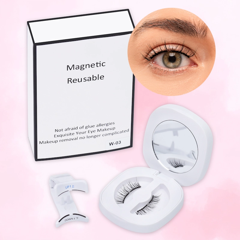 Obeya New Quantum Magnetic False Eyelashes No Glue Needed Can Be Weared Directly and Reusable